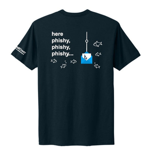 Here Phishy Tee - Navy