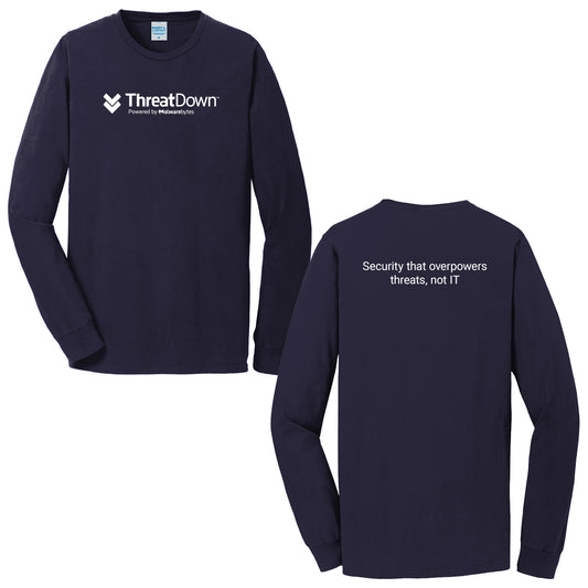Beach Wash Long Sleeve - Navy